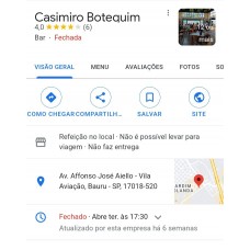 Cliente - Casimiro Botequim - Bauru - SP